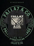 Keffiyeh Block Tee | Falla7 & Co. Logo T-Shirt