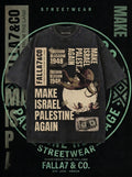 Palestine Again Tee | Collage Poster T-Shirt | Falla7 & Co.