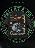 Ruby Globe Tee | Arabic Retro Poster T-Shirt | Falla7 & Co.
