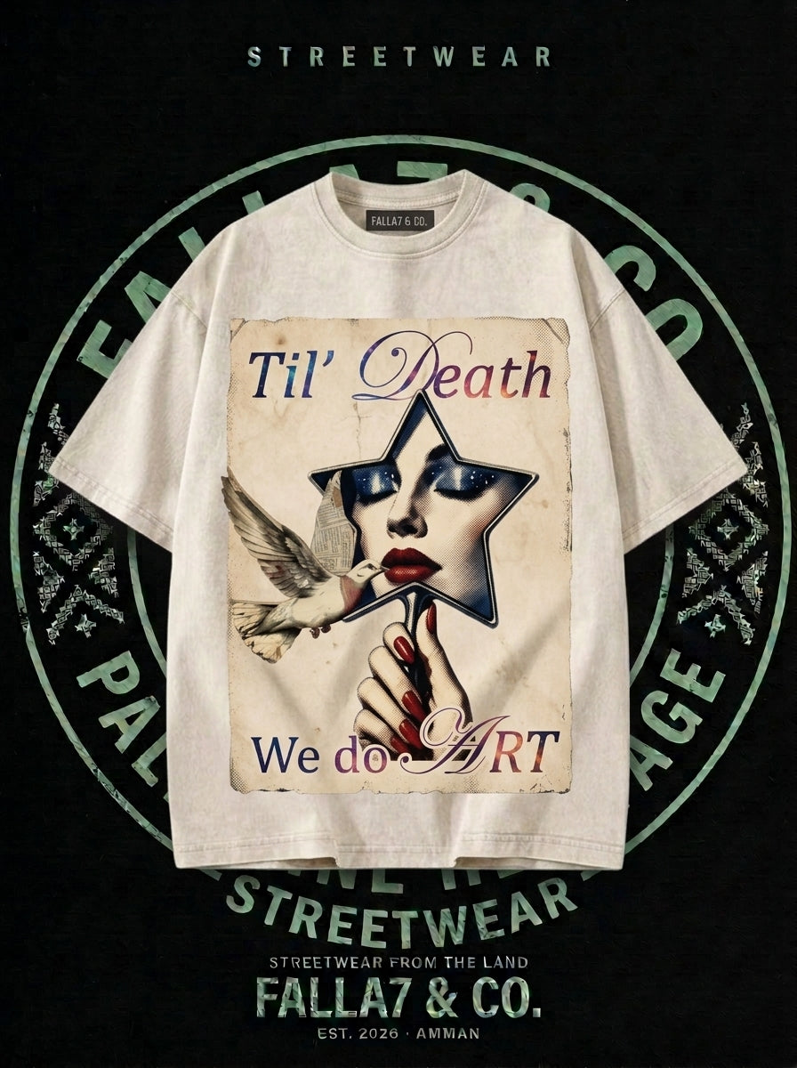Star Mirror Tee | Vintage Art Poster T-Shirt | Falla7 & Co.