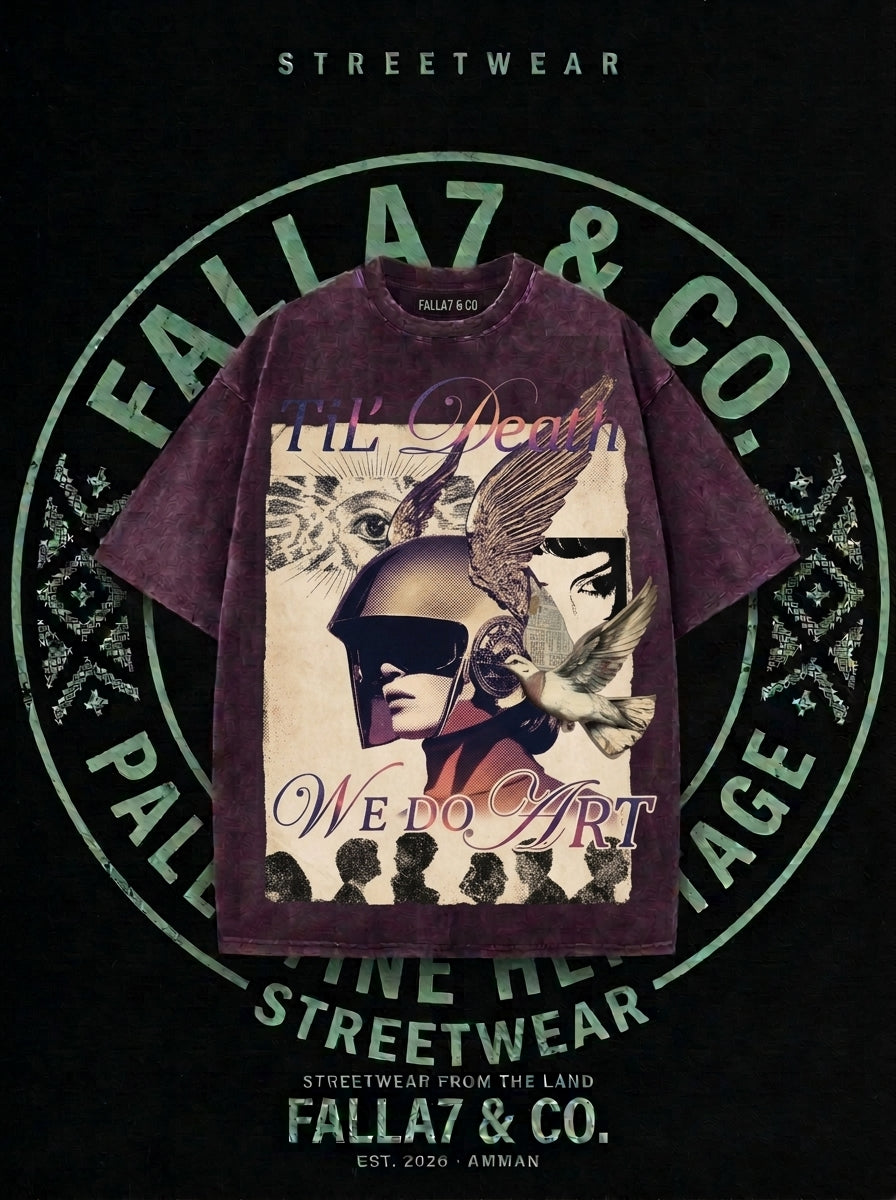 The Messenger Tee | Retro Futurist Graphic T-Shirt | Falla7 & Co.